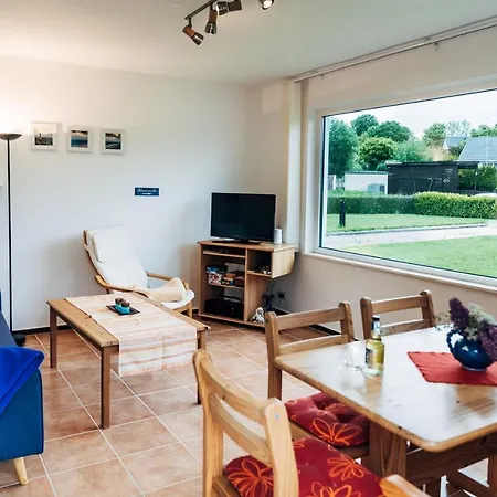 Fewo1846 - Waterkant - Strandnahe Bungalowhaelfte Mit Garten 度假居 *