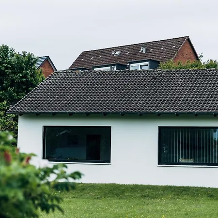 度假居 Fewo1846 - Waterkant - Strandnahe Bungalowhaelfte Mit Garten 格吕克斯堡